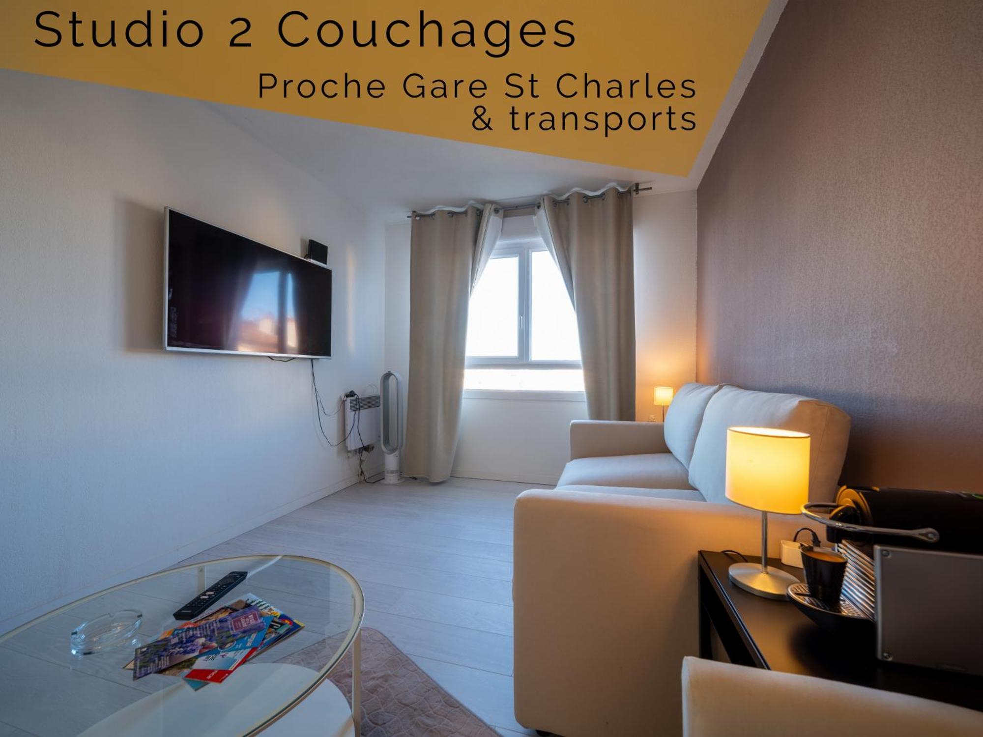 Appartement Tout Equipe A 6 Minutes De La Gare St Charles Marselha Exterior foto