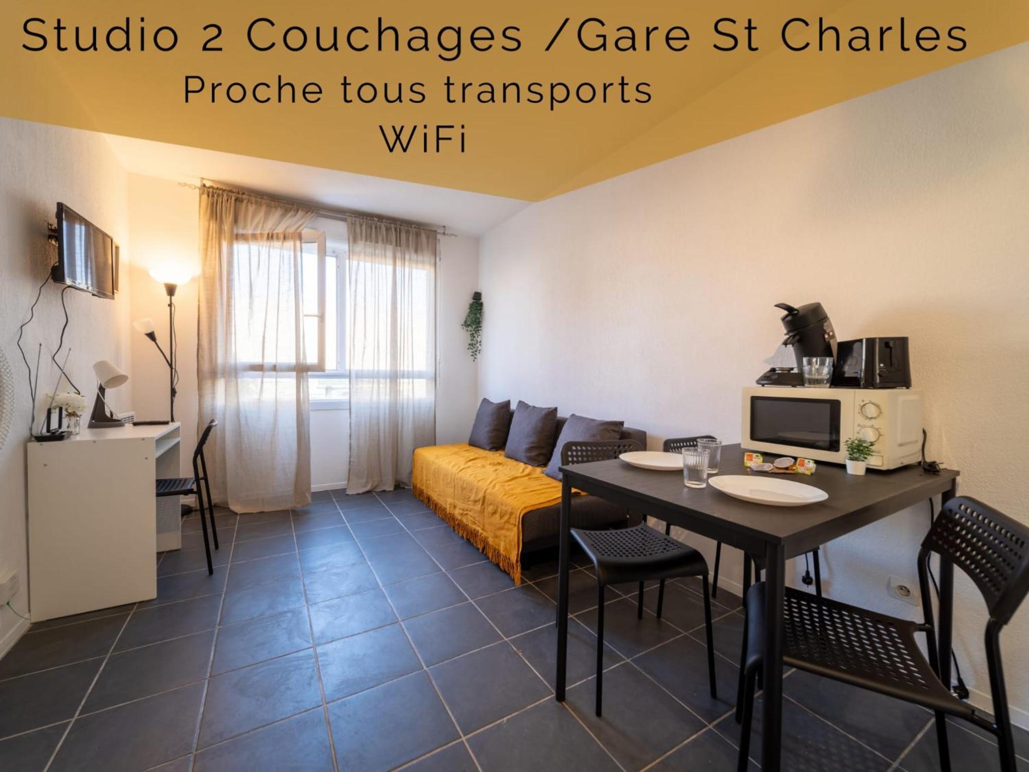 Appartement Tout Equipe A 6 Minutes De La Gare St Charles Marselha Exterior foto